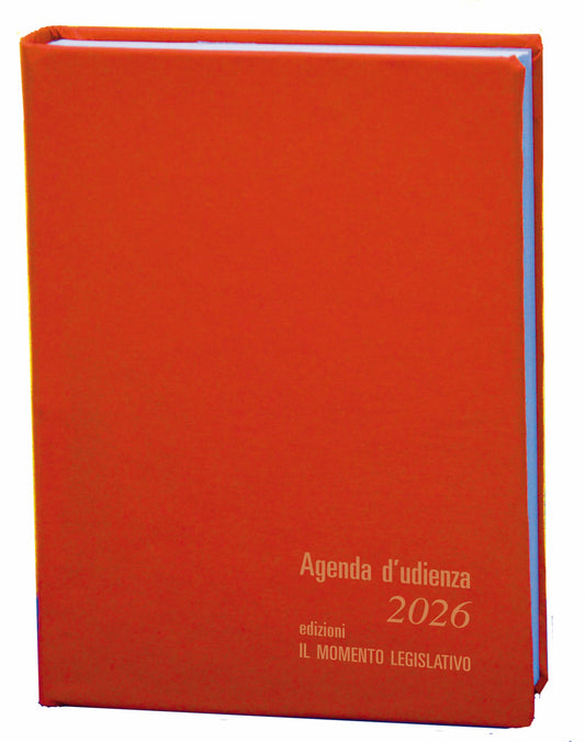 Agenda d’Udienza 2026 – Verticale - Libreria Giuridica Sauzano