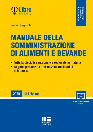 Manuale della somministrazione di alimenti e bevande - Libreria Giuridica Sauzano