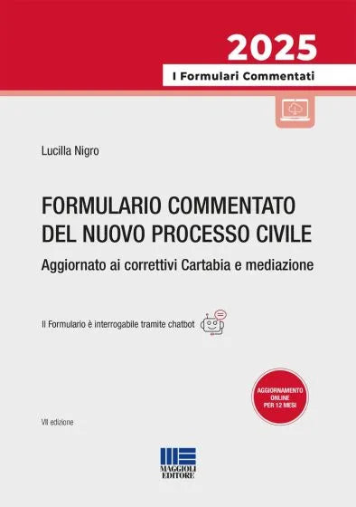 Formulario commentato del nuovo processo civile - Libreria Giuridica Sauzano