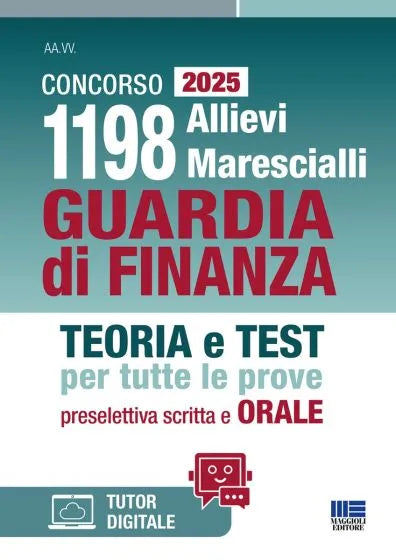 Concorso 1198 Allievi Marescialli Guardia di Finanza 2025