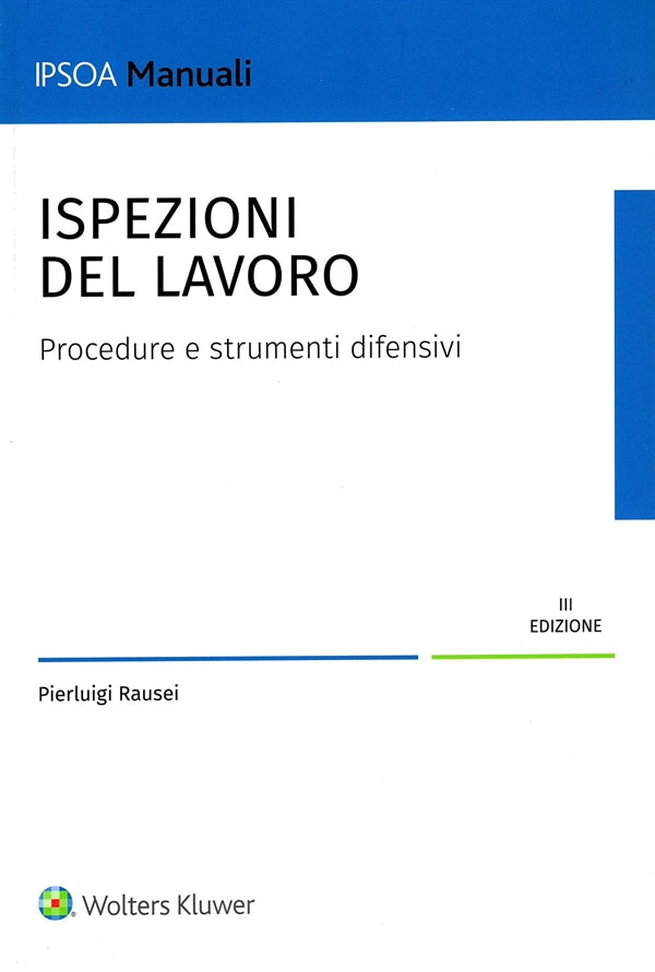 Ispezioni del Lavoro - Libreria Giuridica Sauzano