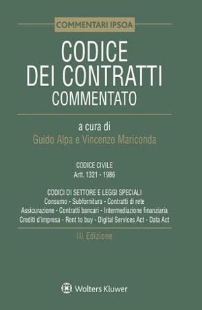 Codice commentato dei contratti - Libreria Giuridica Sauzano