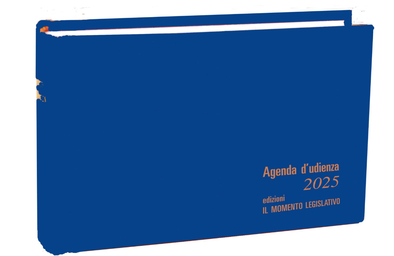 Agenda d’Udienza 2026 – Orizzontale - Libreria Giuridica Sauzano