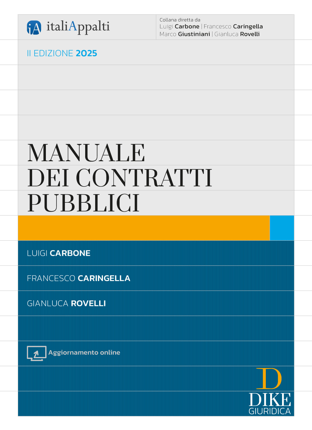 Manuale dei contratti pubblici – IA1 - Libreria Giuridica Sauzano