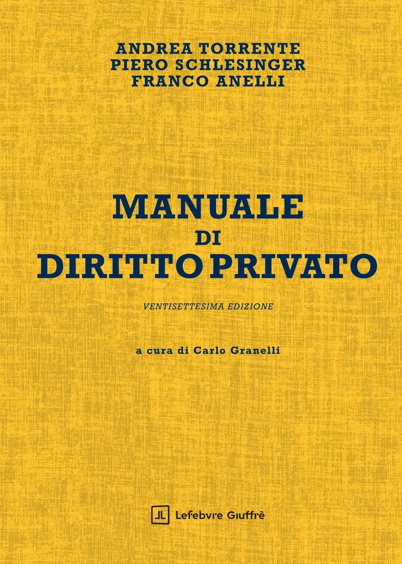 Manuale di Diritto Privato