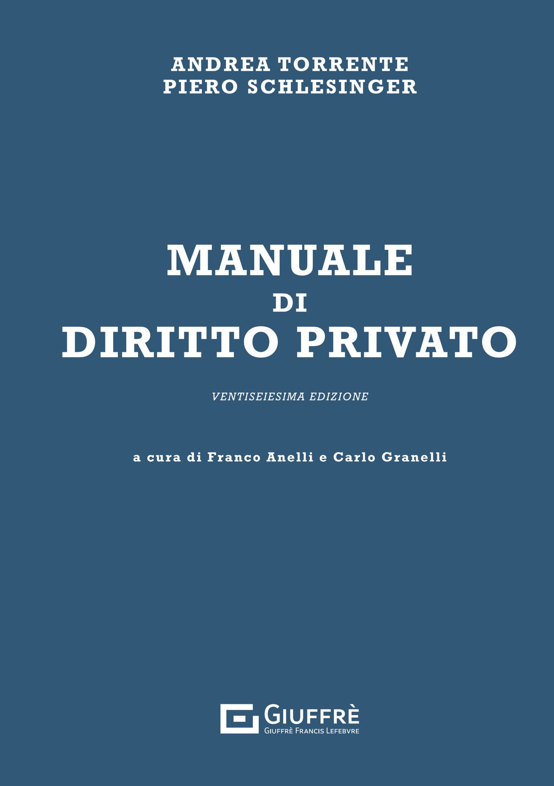 Manuale di Diritto privato - Libreria Giuridica Sauzano