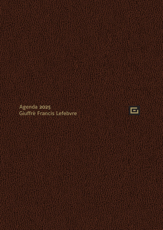 Agenda studio + udienza 2025 - Libreria Giuridica Sauzano