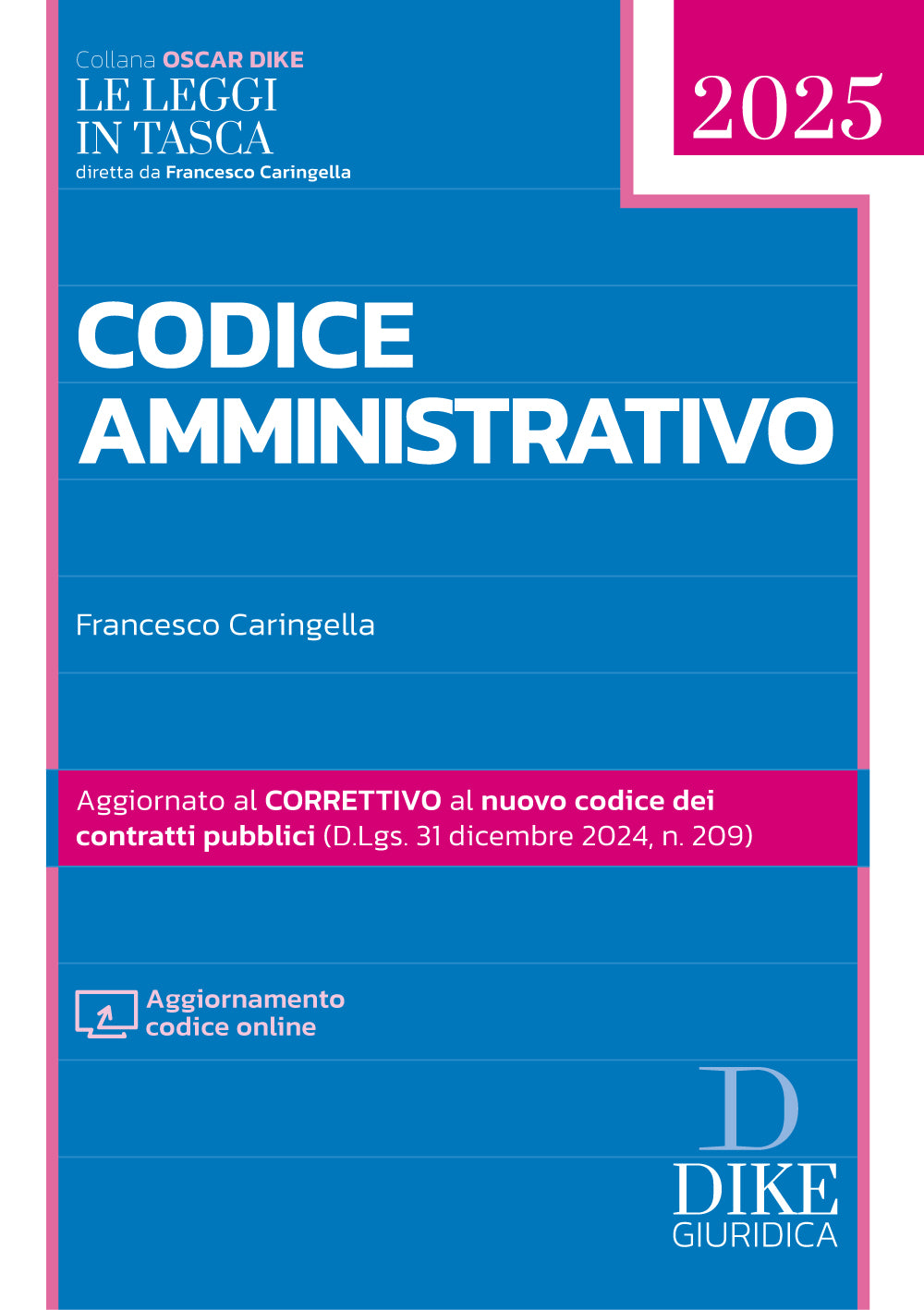 Codice Amministrativo Pocket 2025 – OD3 - Libreria Giuridica Sauzano