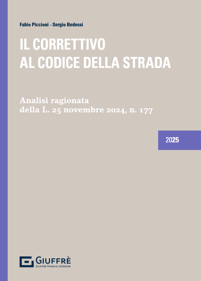Il correttivo al Codice della Strada - Libreria Giuridica Sauzano