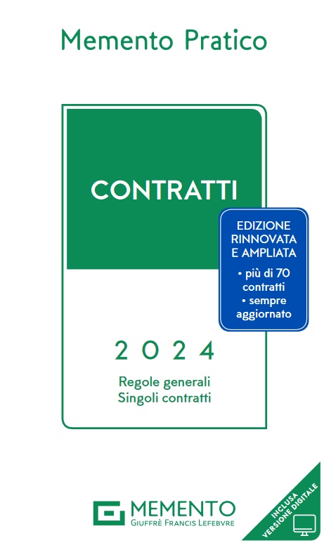 Memento Contratti - Libreria Giuridica Sauzano
