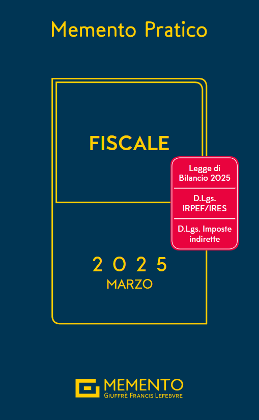 Memento Fiscale - Libreria Giuridica Sauzano