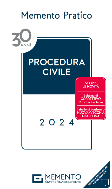Memento Procedura civile - Libreria Giuridica Sauzano