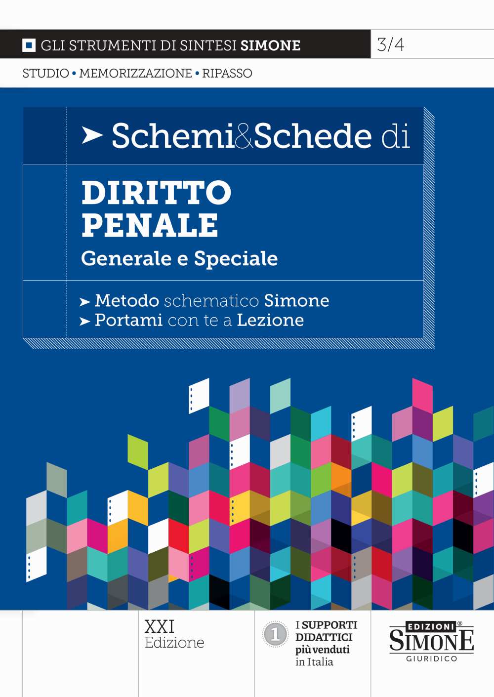 Schemi & Schede di Diritto Penale – Generale e Speciale – 3/4 - Libreria Giuridica Sauzano