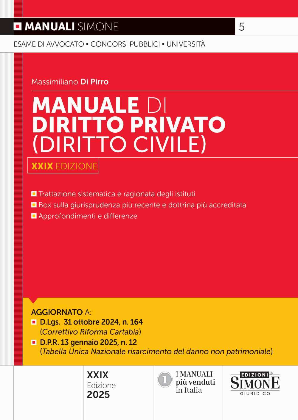 Manuale di Diritto Privato (Diritto Civile) – 5 - Libreria Giuridica Sauzano