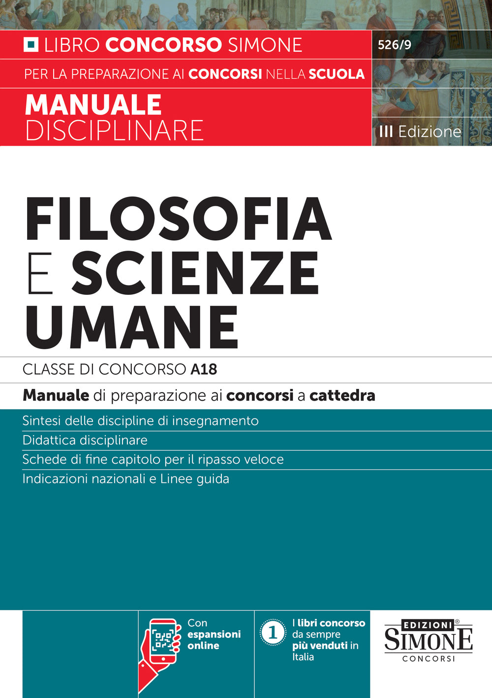 Filosofia e Scienze Umane – Classe di concorso A18 (ex A036) – Manuale – 526/9 - Libreria Giuridica Sauzano