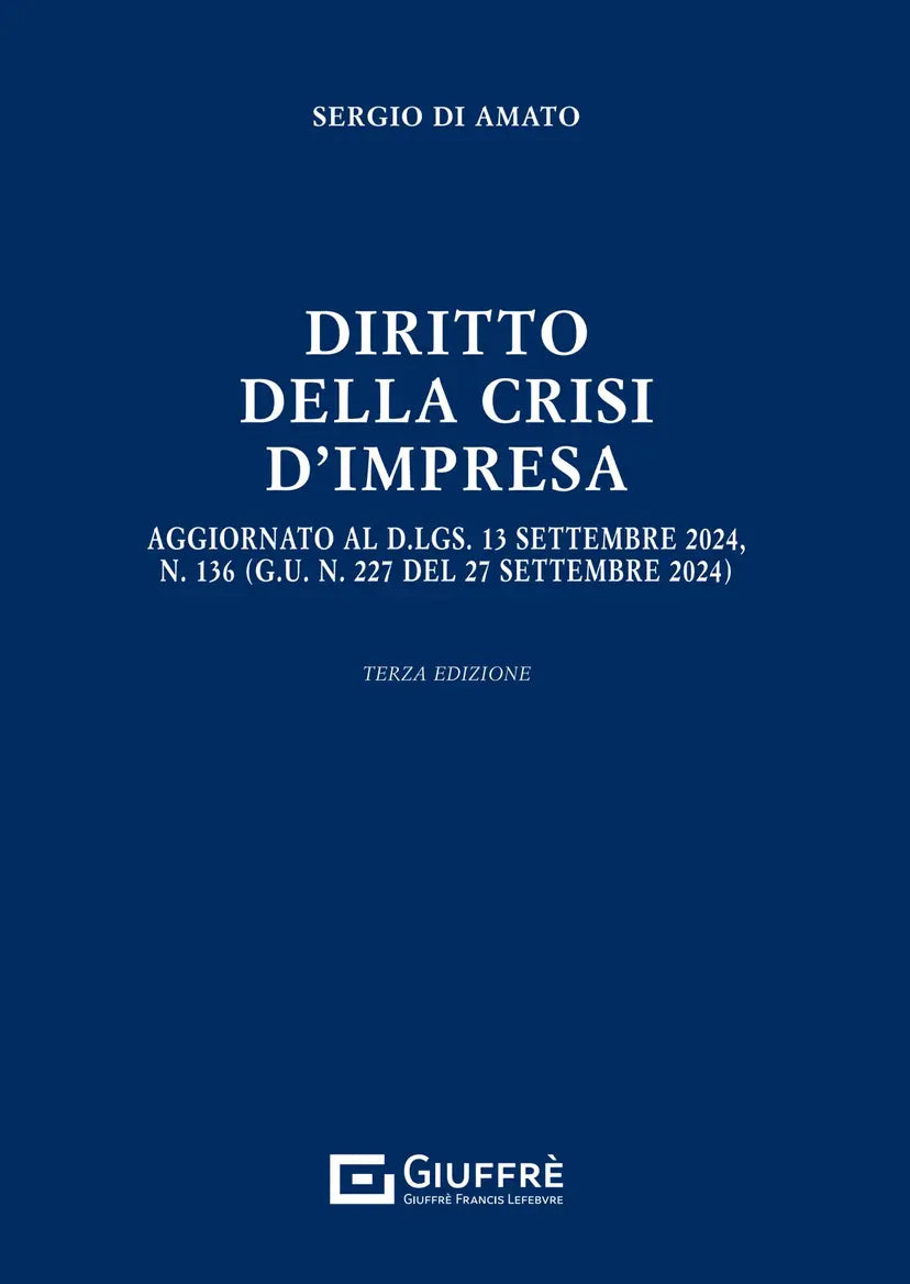 DIRITTO DELLA CRISI D'IMPRESA