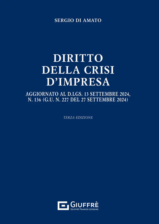 DIRITTO DELLA CRISI D'IMPRESA