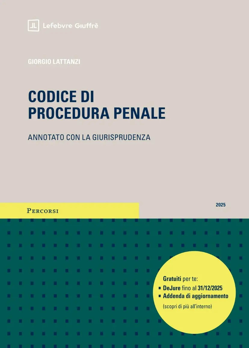 Codice di procedura penale annotato con la giurisprudenza