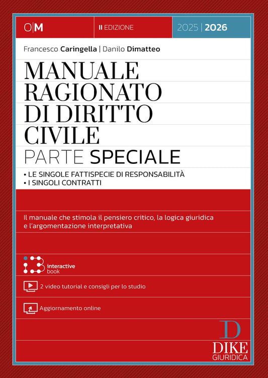 Manuale Ragionato di Diritto Civile – Parte Speciale – MR1/1