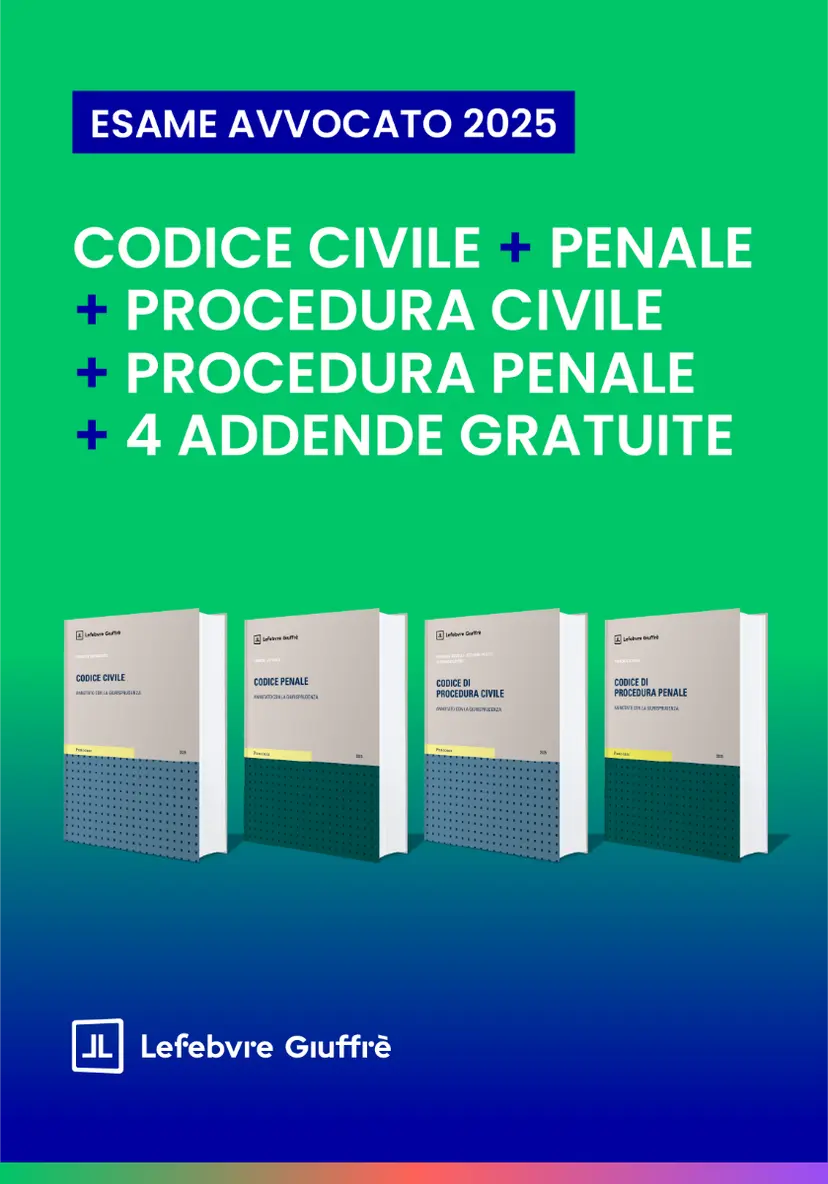 Pacchetto 4 Codici Esame avvocato 2025