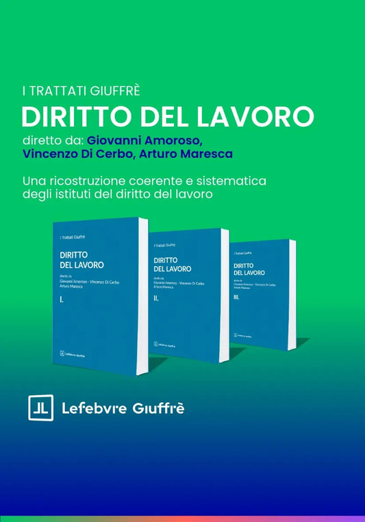 Trattato di diritto del lavoro - 3 volumi KIT