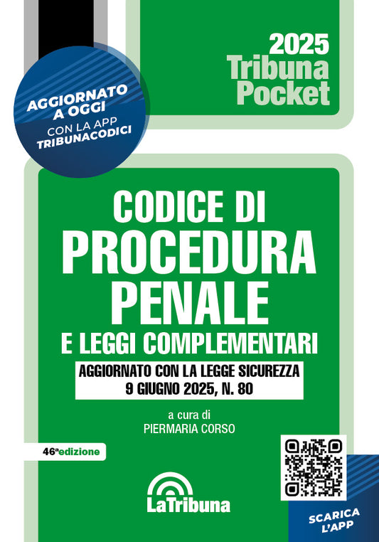 Codice di procedura penale e leggi complementari - pocket