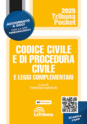 Codice civile e di procedura civile e leggi complementari - pocket
