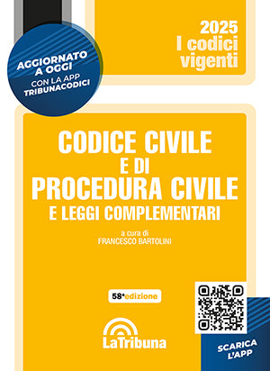 Codice civile e di procedura civile e leggi complementari - vigente