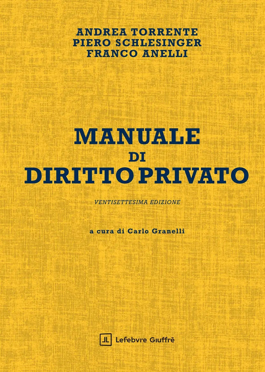Manuale di Diritto Privato