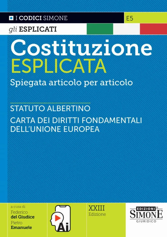 Costituzione Esplicata 2025