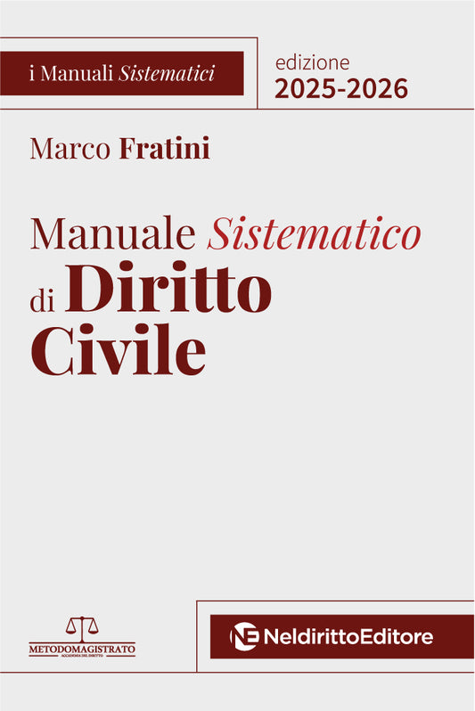Manuale Sistematico di Diritto Civile 2025-2026 di Marco Fratini