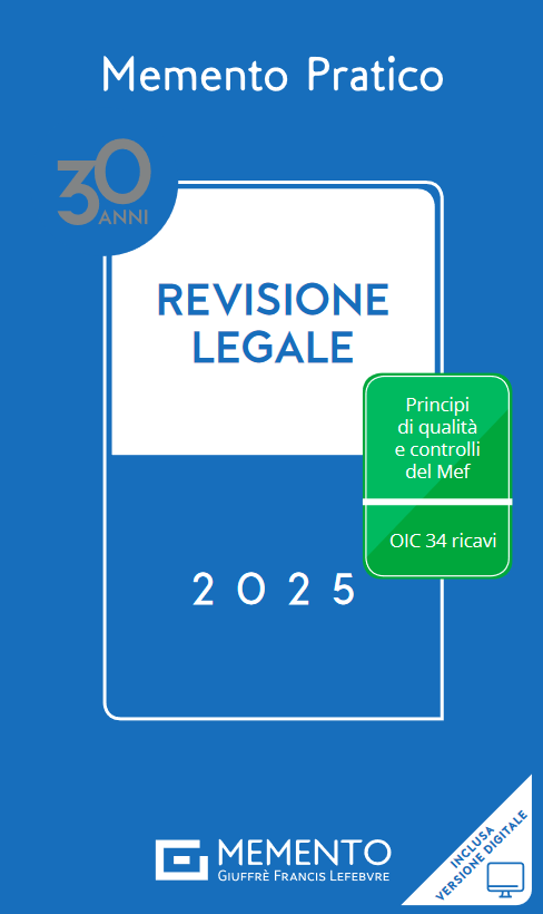 Memento Revisione legale - Libreria Giuridica Sauzano