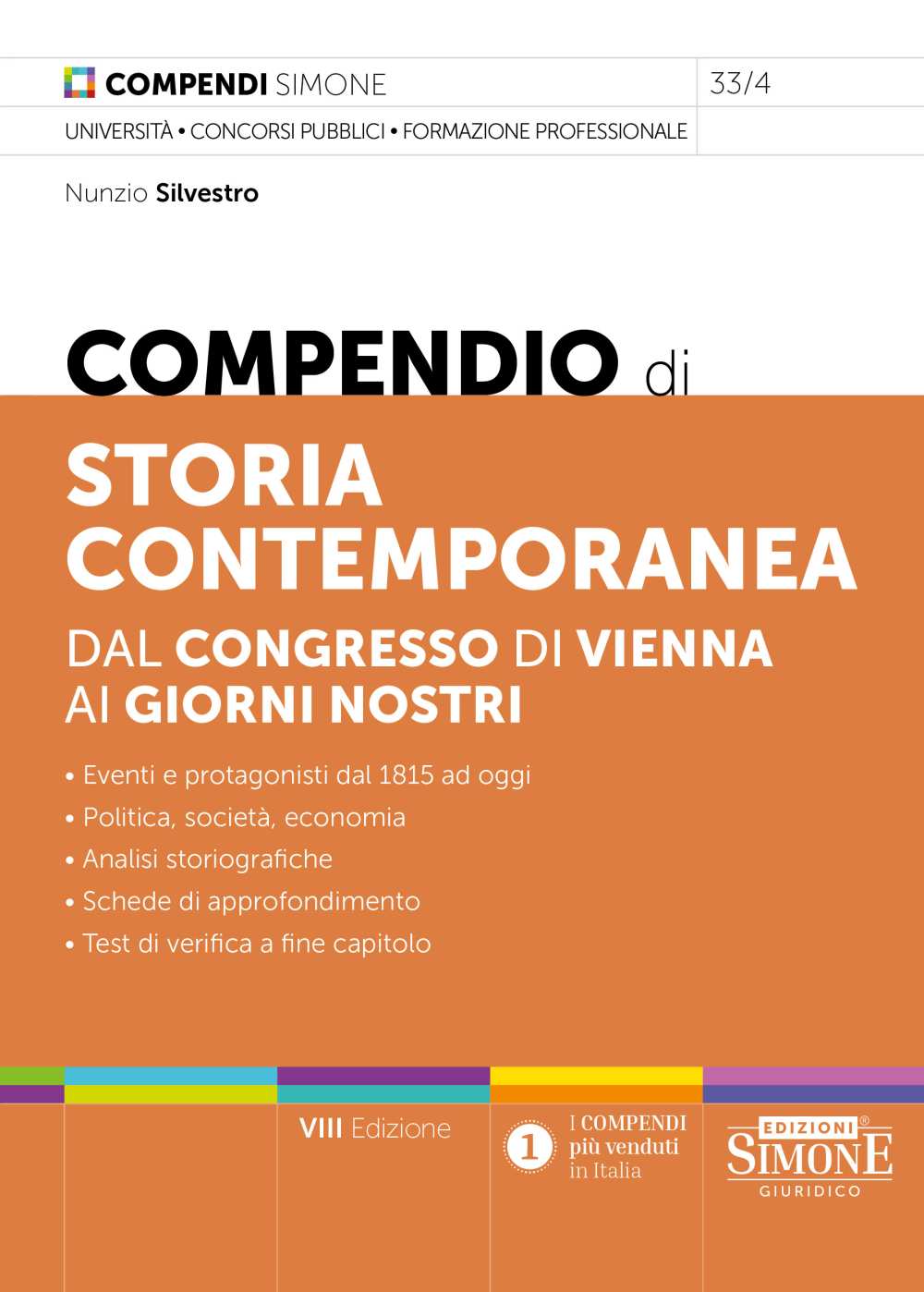 Compendio di Storia Contemporanea – 33/4 - Libreria Giuridica Sauzano